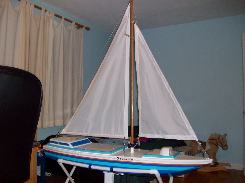 Rigging with sails